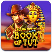 Book of Tut Egyptian adventure video slot thumbnail in the Kitsune Casino lobby